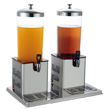 不锈钢方形电子果汁鼎（双头）